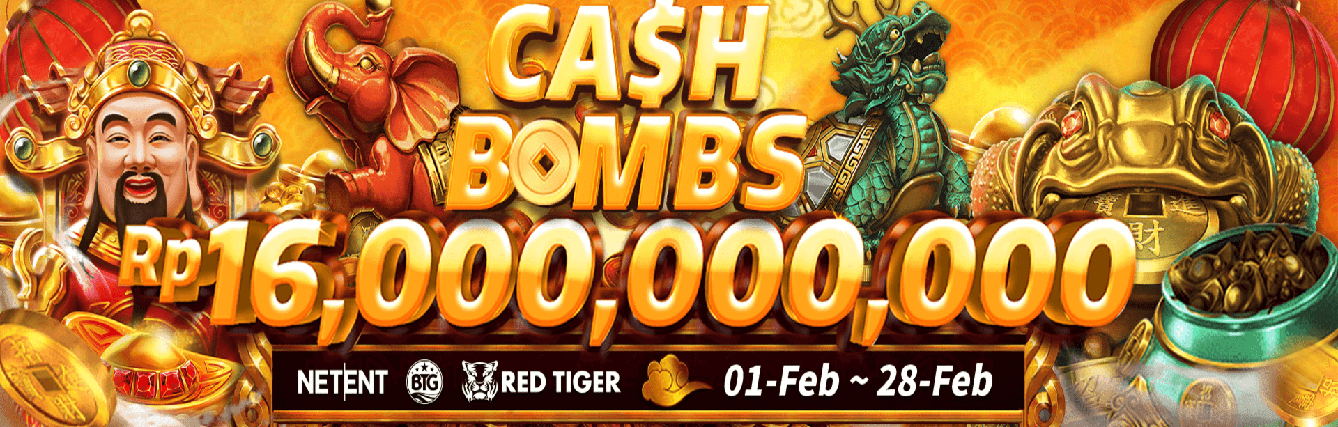 NETENT REDTIGER BTG CASH X FEBRUARY