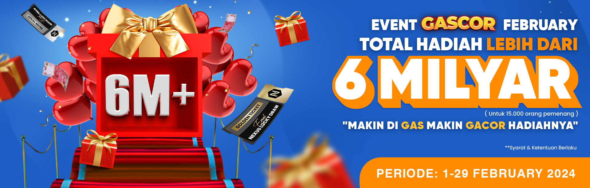 NEXUS LUCKY DRAW FEBRUARY