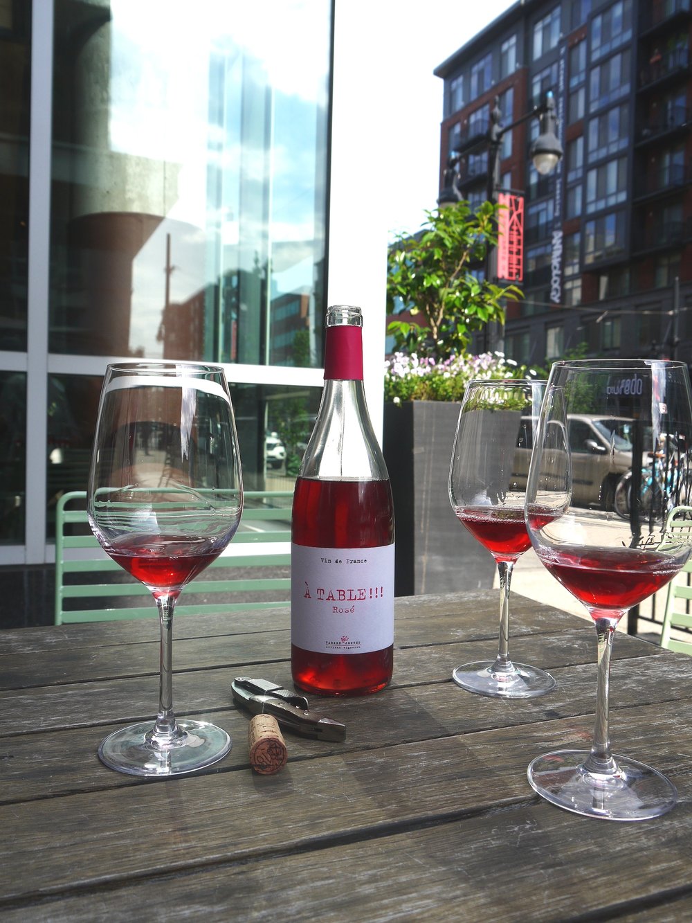 Featuring: “Á Table” Wine by the glass